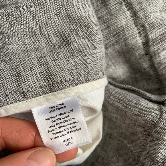 Talbots Linen Trousers - EUC - Size 16 - Picture 6 of 6